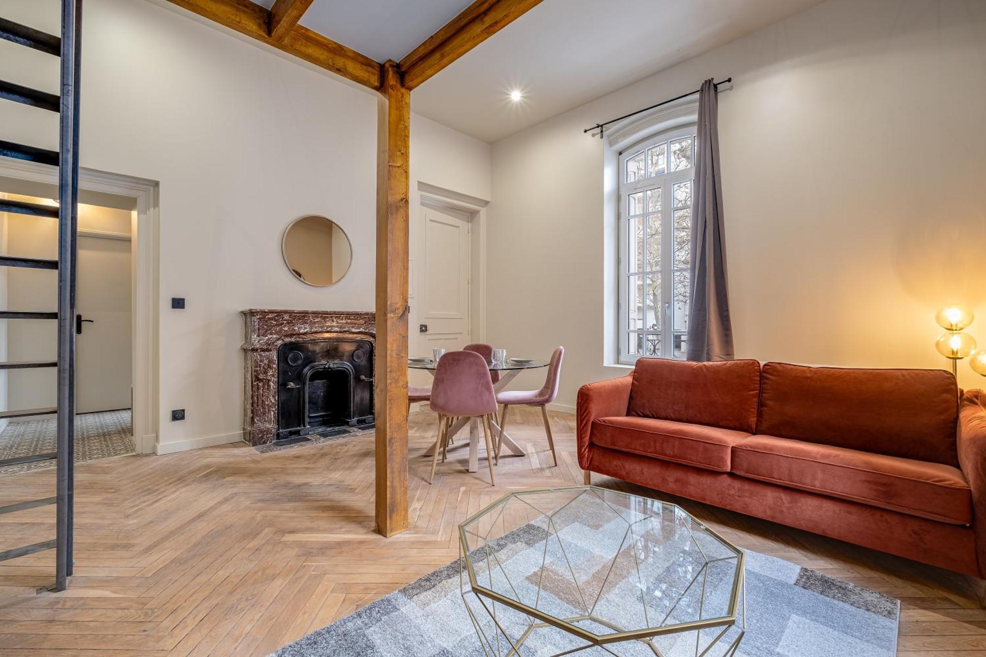 Le Poudre Cours Fauriel Magnifique Appartement Saint-Etienne  Dış mekan fotoğraf