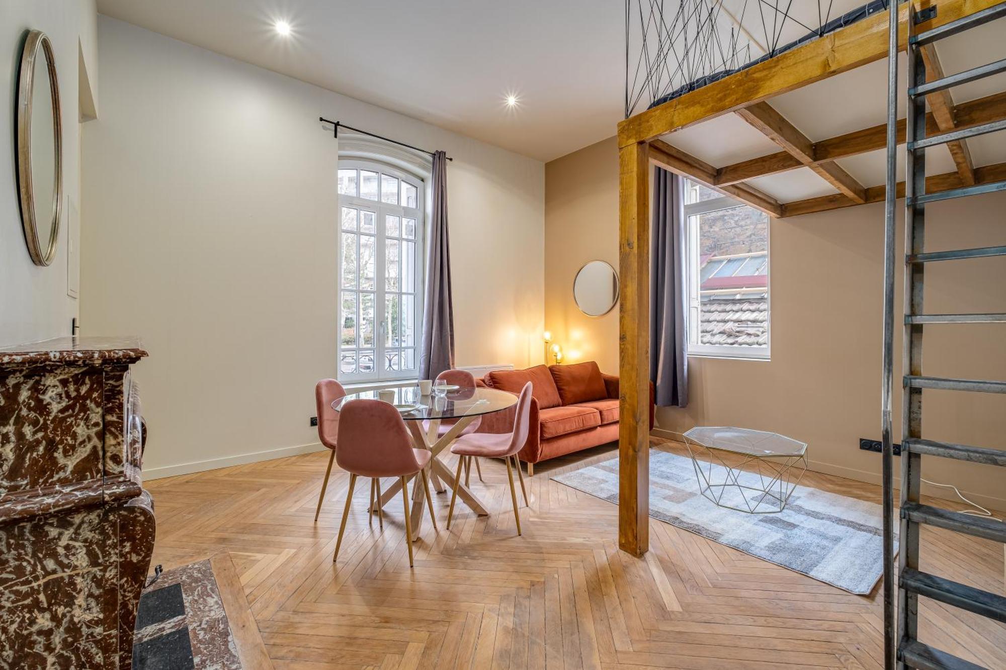 Le Poudre Cours Fauriel Magnifique Appartement Saint-Etienne  Dış mekan fotoğraf